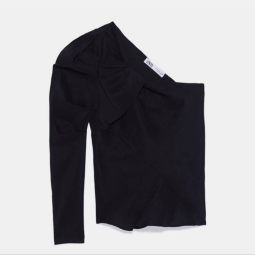 Zara Asymmetric One Shoulder Top